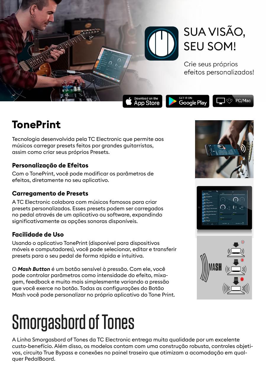 Página 2 do catálogo TC Electronic