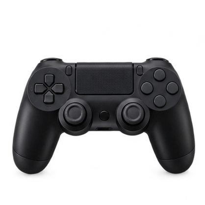 Controle de videogame preto