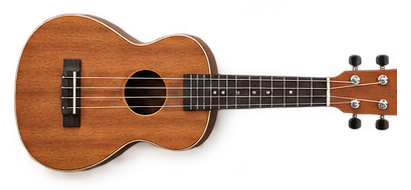 Ukulele de madeira