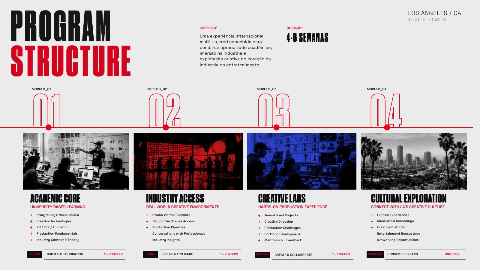 Estrutura do programa Strive Labs
